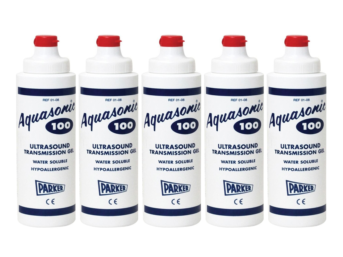 Aquasonic Ultrasound Doppler gel 250 ml 5 stuks - Afbeelding 1 van 2